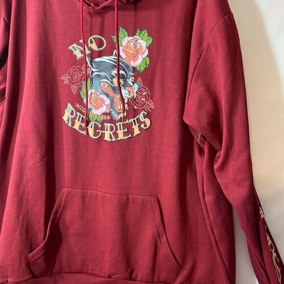 Vibes Hoodie Sweatshirt Size XL NWT - Picture 4 of 10